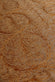 Orange Embroidered Silk Linen MEMT-026-18