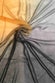 Forest Night, Griffin, Golden Glow, Black Ombre Silk Chiffon 4D-1029 Fabric