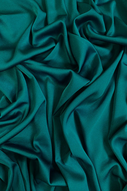 Emerald Triacetate Heavy Matte Crepe main image 0