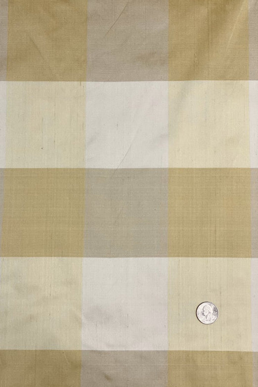 Multicolor Plaid Silk Shantung 435 Fabric