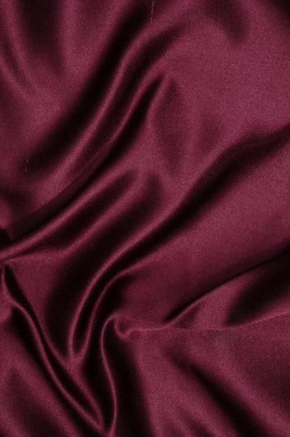 strapless open back dress Red Victoria satin dress – Duchesse main image 0