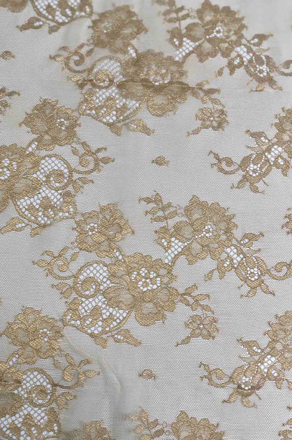 French Lace Trim width 90 mm  STOKLASA Haberdashery and Fabrics