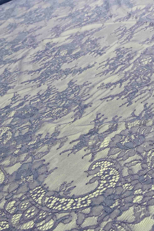 Lavender French Plain Lace FLP-002/17 Fabric