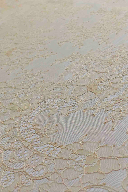 Vanilla French Plain Lace FLP-002/26 Fabric