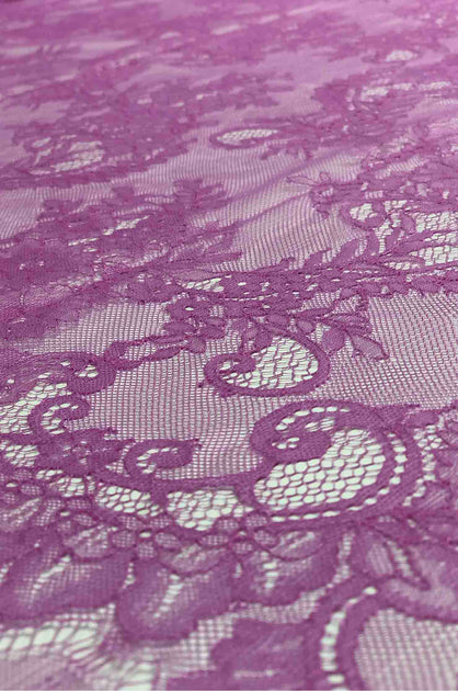 Pearled Ivory/Metallic Silver French Plain Lace FLP-012/1 Fabric
