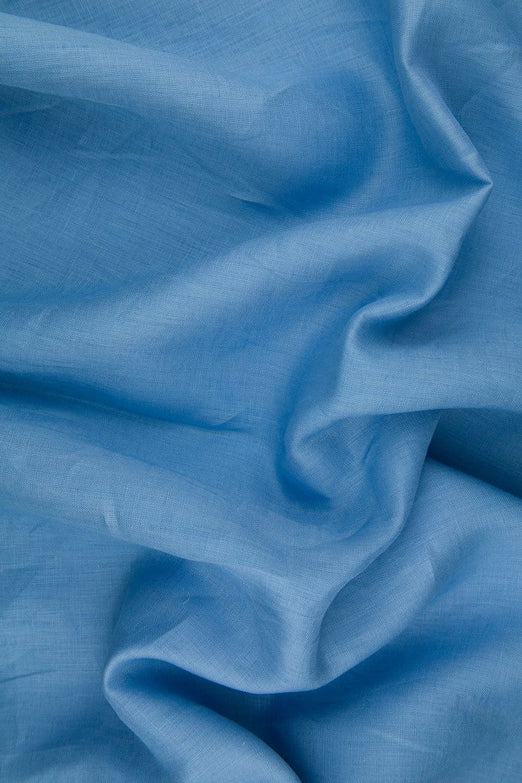 Cornflower Handkerchief Linen Fabric