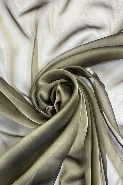 Royal Gray Iridescent Silk Chiffon main image 0