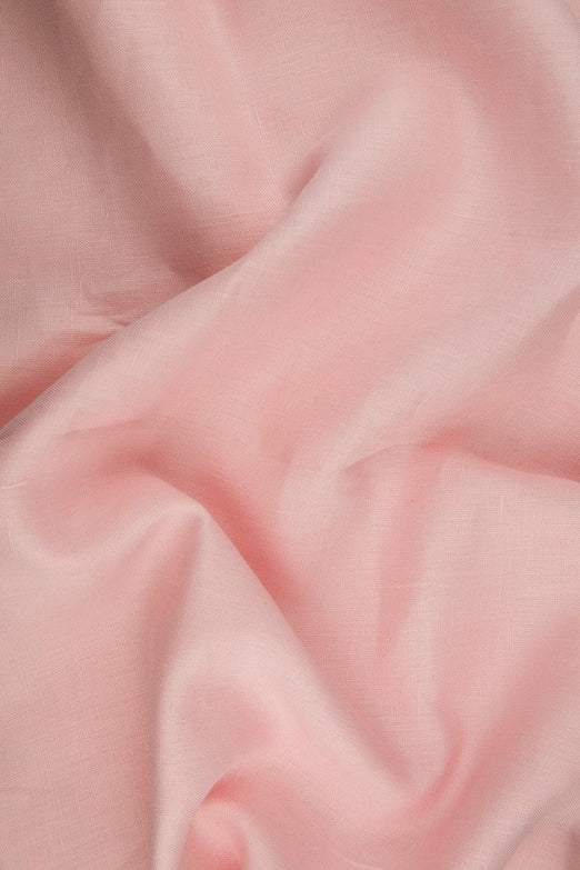 Light Pink Medium Weight Linen Fabric