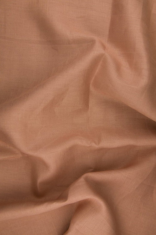 Copper Medium Weight Linen Fabric