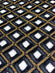 Black Gold Sequin & Beads On Silk Chiffon JEC-061 Fabric