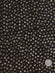 Black Gold Sequin & Beads On Silk Chiffon JEC-105 Fabric