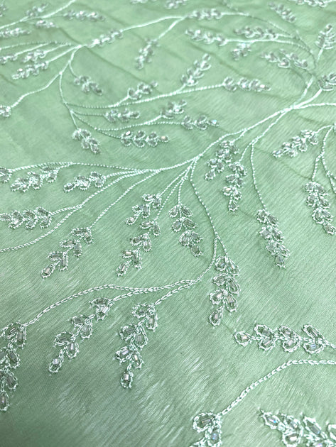 Marine JEC-176-26 Sequins & Beads on Chiffon main image 1