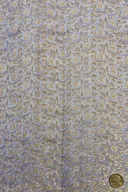 Lavendula/Beige Silk Brocade JV-1553 Fabric