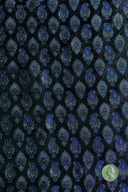White/Silver Silk Brocade JV-1185/01 Fabric main image 0
