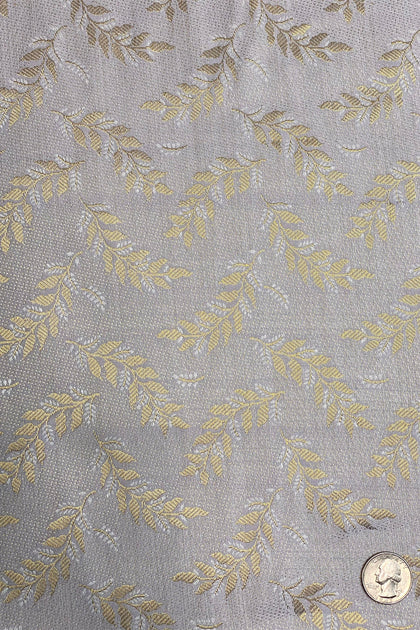 Light Gold Silk Brocade JV-1619/01 Fabric main image 0