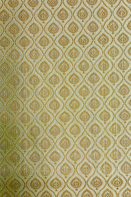 Silver Silk Brocade JV-1219/15 Fabric main image 1