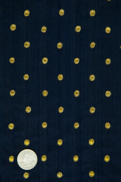 Embroidered Dupioni Silk MED-024-1A Fabric main image 0