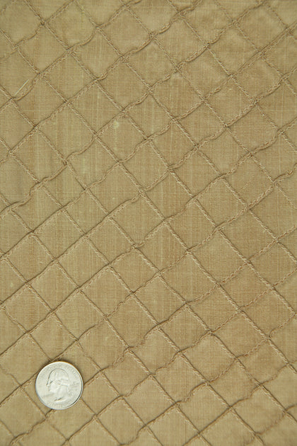 Embroidered Dupioni Silk MED-084-3 Fabric main image 1