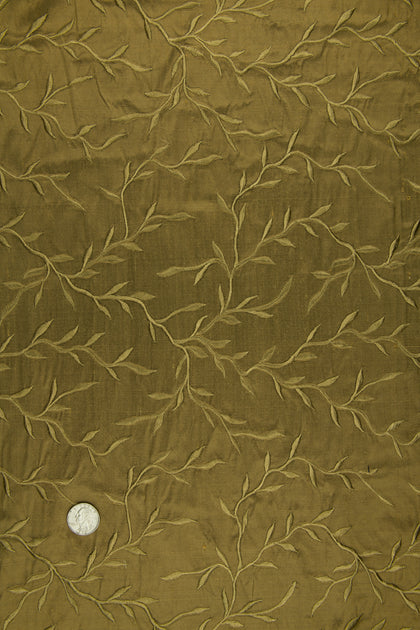 Embroidered Dupioni Silk MED-086/28 Fabric main image 1