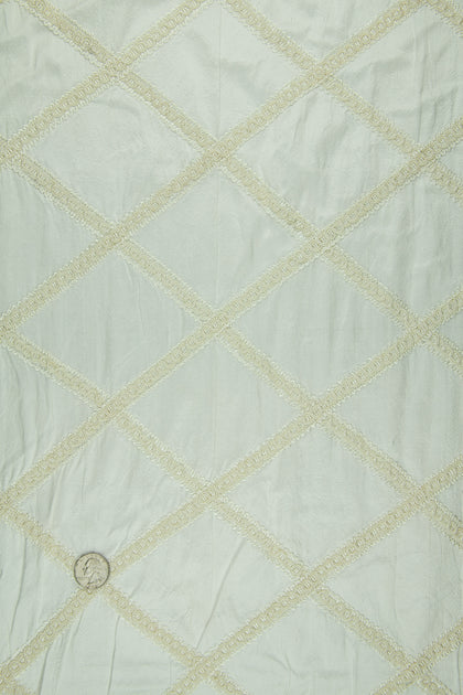 Embroidered Dupioni Silk MED-183/4 Fabric main image 0