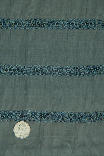 Embroidered Dupioni Silk MED-169/4 Fabric main image 1