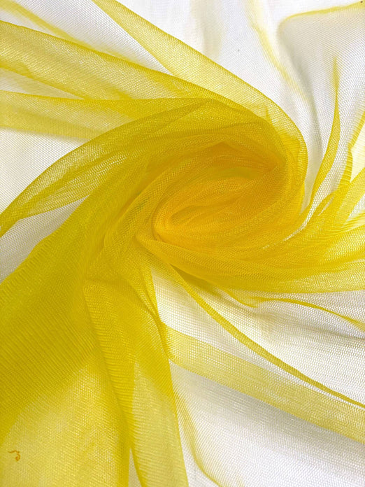 Yellow Nylon Tulle ND-54013 Fabric