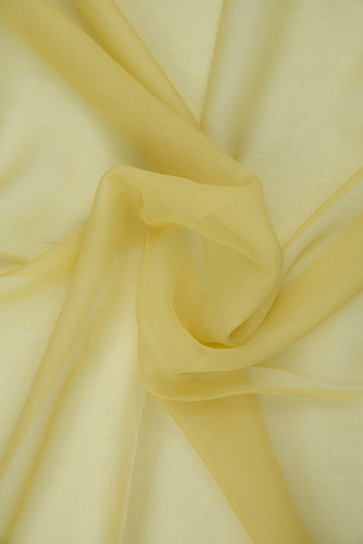 Fall Leaf Silk Chiffon Fabric