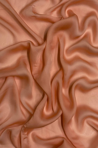 Melon Silk Chiffon Petal 600 Fabric main image 0
