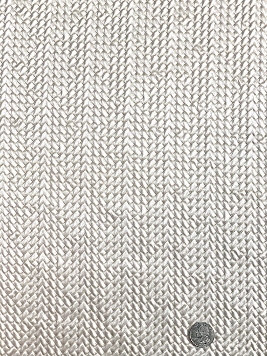Cream Blended Silk Novelties SMH-89 Fabric