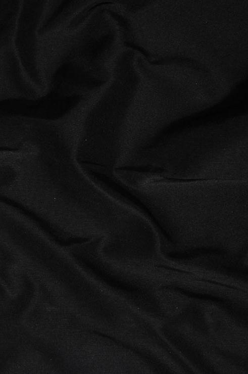 Black Heavy Taffeta Silk Fabric