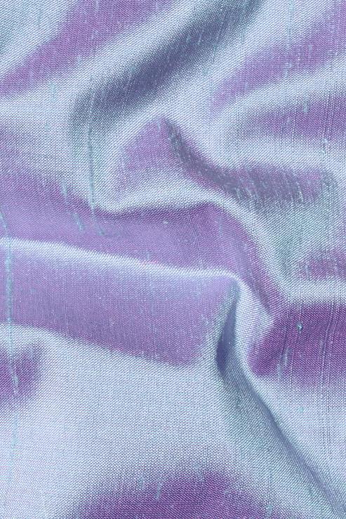 Blue Iris Silk Shantung 44" Fabric