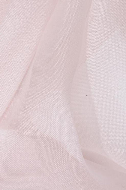 blush pink dress fabric Washed Blush Pink Linen Fabric by the Metre