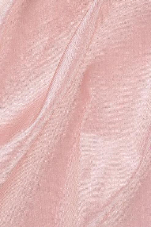 Blush Pink Silk Shantung 54" Fabric