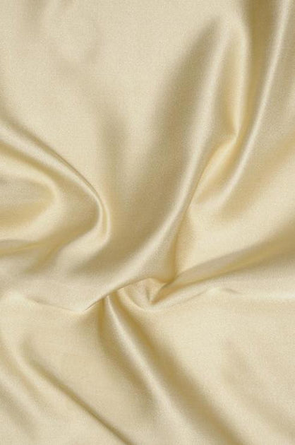 Brocade Satin - Fabric by the yard - Champagne