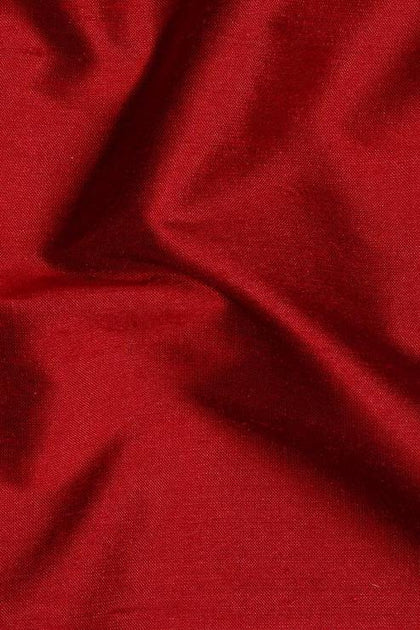 Cherry Red Silk Shantung 54