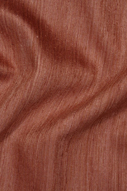 Dark Bronze Katan Matka Silk Fabric main image 1