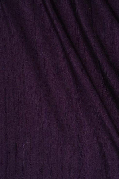 Eggplant Velvet Fabric By The Yard | 4 Way Stretch