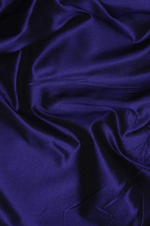 Dark Purple Taffeta Silk Fabric