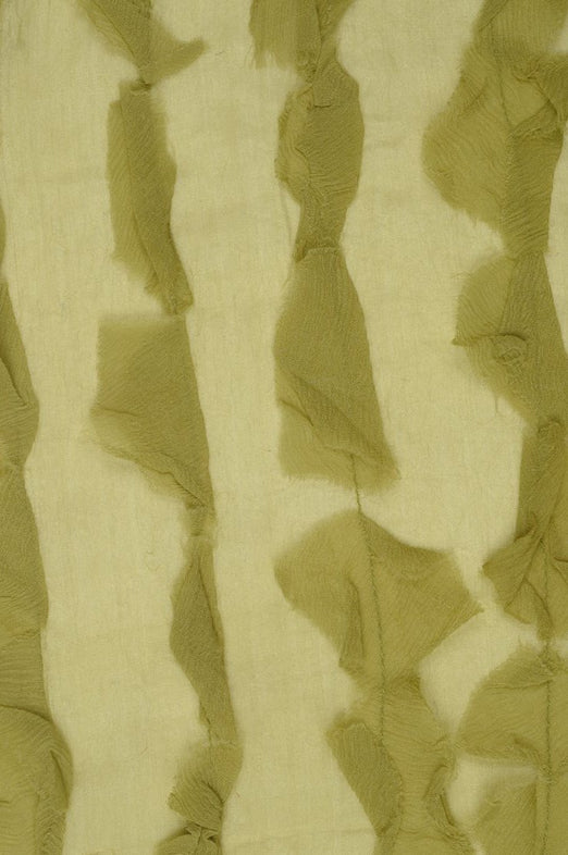 Green Spruce Silk Chiffon Petal 600 Fabric