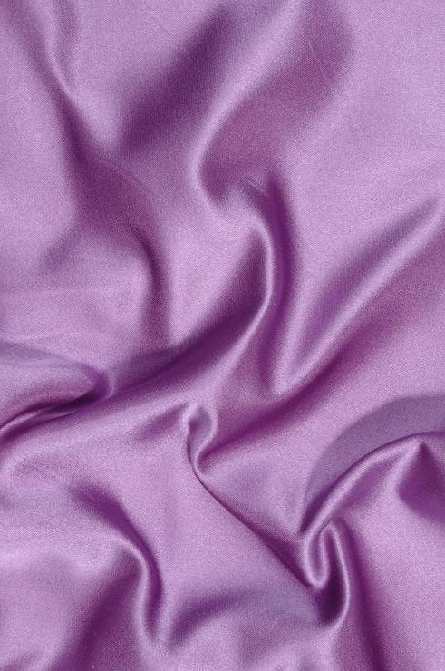 Lavender Double Face Duchess Satin Fabric