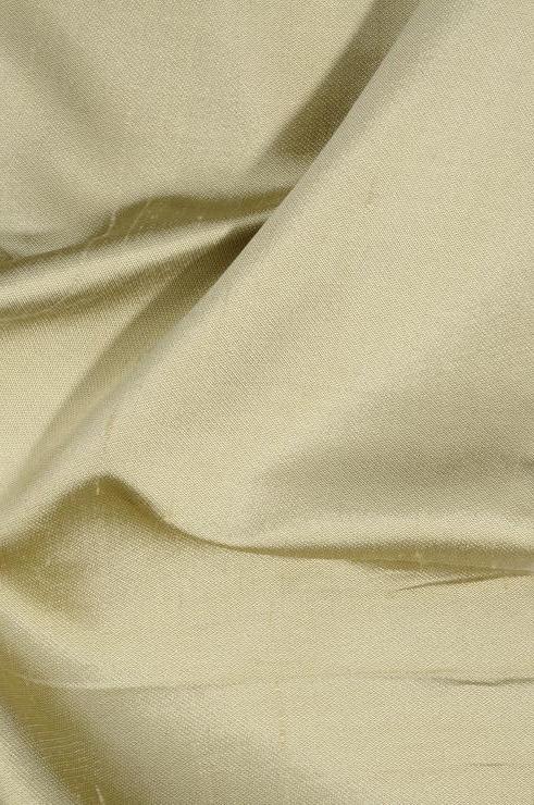 Light Gold Italian Shantung Silk Fabric