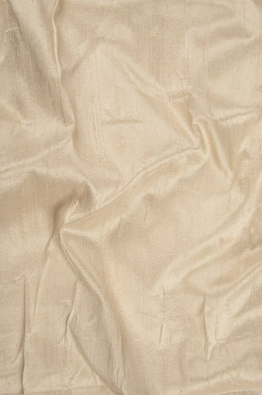 Nude Dupioni Silk Fabric