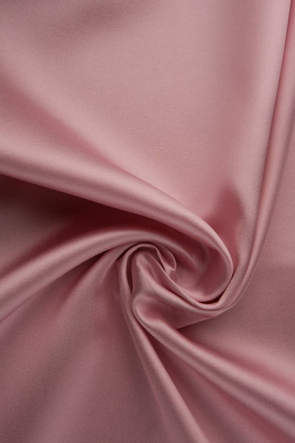 Premium Baby Pink Silk Wool - Silk/Wool - Silk - Fashion Fabrics