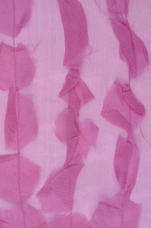 Rose Pink Silk Chiffon Petal 600 Fabric