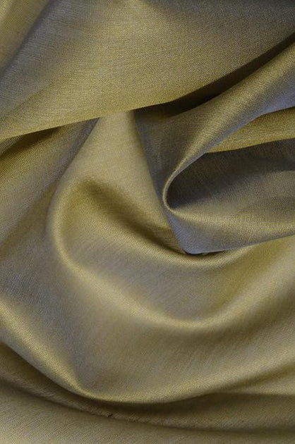 green emerald velvet dress Sage Green Light Taffeta Silk Fabric main image 1