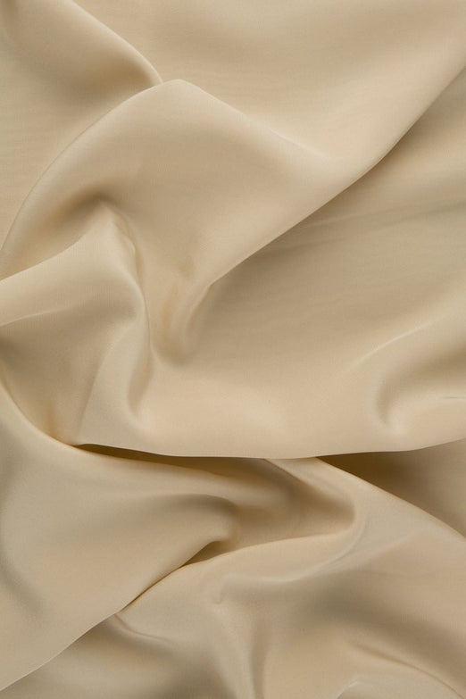 Wheat Silk Crepe de Chine Fabric
