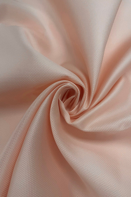 Italian Blush Silk Blend Mikado Pique