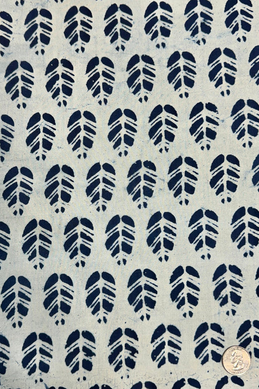 Indigo/White CHP-220 Cotton Hand Prints