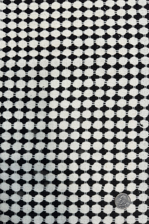 Black White Heavy Cotton COT-010