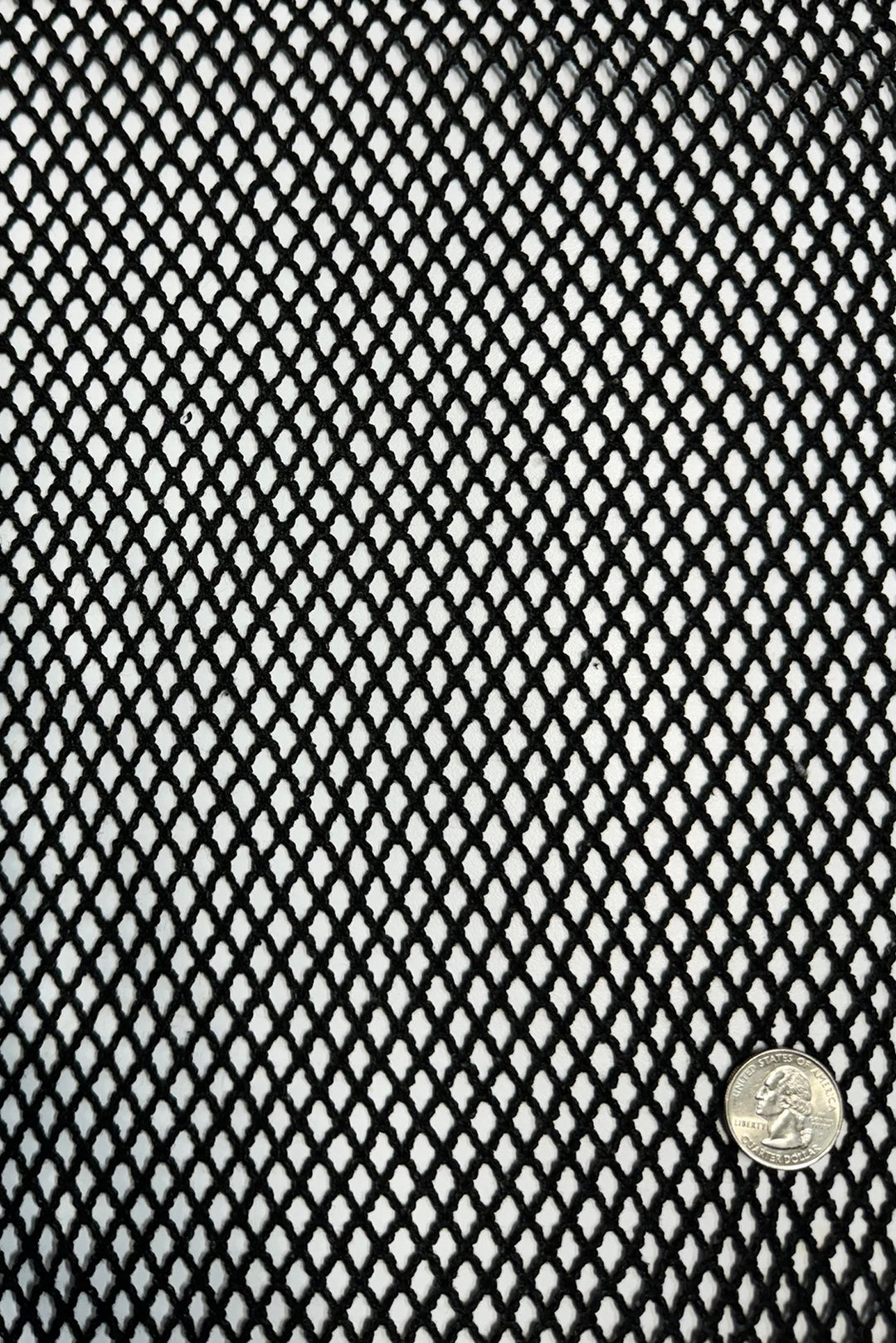 black cotton fish netting Black Cotton Fishnet Cot-177-01